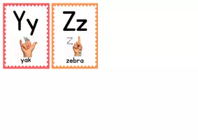 anteprima - Flashcard - FLASHCARDS ALFABETO LIS - Pagina 3