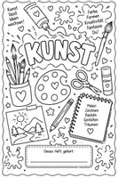 Vorschau - Arbeitsblätter - Deckblatt Kunst - Seite 1
