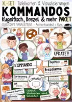 Vorschau - Mal- und Bastelvorlagen - Klassenlehrer – STARTERPAKET Grundschule Lehrkraft Klassenleitung (+ Schulstart & Steckbrief) Willkommen - Seite 1
