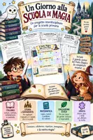 anteprima - Esercizi - Scuola magia accoglienza terza e quarta - Pagina di copertina