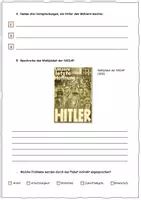 Vorschau - Arbeitsblätter - Ende der Weimarer Republik - Weimarer Republik - Seite 3