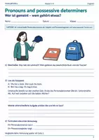 Vorschau - Arbeitsblätter - Englisch Grundlagen Minibundle Klasse 5 bis 6 Grammatik Lesen Hören Sprechen und Schreiben - Seite 1