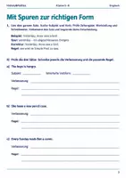 Vorschau - Arbeitsblätter - Englisch Grammatik Fehlerdetektiv Arbeitsheft Klasse 5 bis 6 - Seite 2