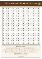 Vorschau - Arbeitsblätter - Suchsel: Die Werkssiedlung | Geschichte Klasse 5-6 - Deckblatt