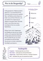 Vorschau - Arbeitsblätter - Bergpredigt: Klassenarbeitstraining Religion Klasse 9-10 - Seite 3