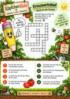 Vorschau - Arbeitsblätter - KöpfchenKiste – Kreuzworträtselheft Tomate - Seite 3