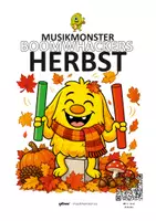 Vorschau - Stundenentwürfe - BOOMWHACKERS IM HERBST – 3 einfache Herbstslieder mit Farbkreisen - qlixu - Deckblatt