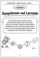 Vorschau - Unterrichtsreihen - Stoffe und Eigenschaften Klasse 5 | Unterrichtsreihe - Seite 3