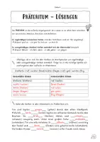 Vorschau - Arbeitsblätter - Präteritum - Seite 1