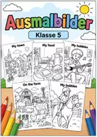 Vorschau - Arbeitsblätter - Ausmalbilder (Englisch) - Deckblatt
