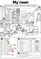 Vorschau - Arbeitsblätter - Ausmalbilder (Englisch) - Seite 3