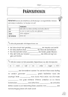 Vorschau - Arbeitsblätter - Präpositionen - Deckblatt