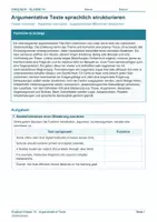 Vorschau - Arbeitsblätter - Materialpaket – Englisch Klasse 10 – Arbeitsblätter - Seite 1