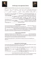 Vorschau - Arbeitsblätter - Zusammenfassung zur oganischen Chemie 🧪✨ - Deckblatt