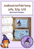 Vorschau - Stationenlernen - Materialpaket Rechtschreibboxen - Seite 1