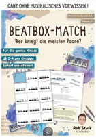 Vorschau - Arbeitsblätter - Beatbox-Match | Kleingruppen-Rhythmusspiel (KLASSE 3–6) - Deckblatt