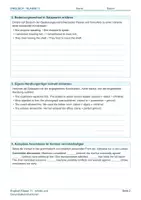 Vorschau - Arbeitsblätter - Arbeitsblatt Englisch Klasse 11 – Komplexe Infinitiv- und Gerundialkonstruktionen unterscheiden - Seite 1