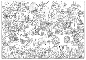 Vorschau - Arbeitsblätter - Wimmelbild | Buchstabeneinführung J | Erstes Schreiben und Lesen - Seite 3