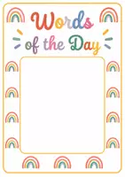 anteprima - Materiale di supporto/inclusione - Words of the day/week - back to school - Pagina 2