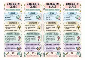 Vorschau - Merkblätter - Frases de la clase & Hablar en clase - Lesezeichen - Seite 2