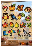 Vorschau - Poster - Herbst-Fensterbilder - Deckblatt