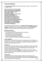 Vorschau - Arbeitsblätter - Lesekiste - Mini-Sachtexte Klasse 3/4 | Frühling - Seite 1