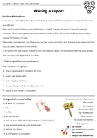 Vorschau - Arbeitsblätter - Reading comprehension revision and writing a report - Seite 2