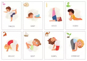 Vorschau - Bildkarten - Yoga Karten für Kinder Kita & Vorschule - Seite 2