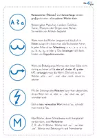 Vorschau - Arbeitsblätter - Richtig Schreiben mit der Fresch-Methode - Nüsse - zweifach differenziert - Seite 1