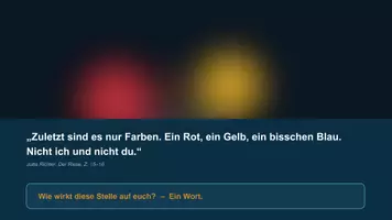 Vorschau - Stundenentwürfe - Kurzgeschichte deuten 2. Stunde: Deutungshypothese, Belge & Wirkungswortschatz - Der Riese von Jutta Richter; Kurzprosa Klasse 9 - Seite 3