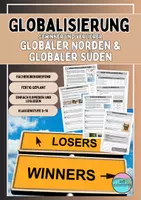 Vorschau - Stundenentwürfe - Globalisierung - Gewinner und Verlierer - Globaler Norden & Globaler Süden - Deckblatt