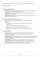 Vorschau - Stundenentwürfe - Die Grundregeln der Demokratie - Einfach Demokratie (Teil 3) – Arbeitsblätter in Leichter Sprache für Förderschule Sekundarstufe (Klasse 7–9) Deckblatt - Seite 1