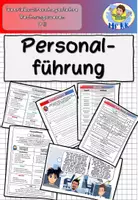 Vorschau - Stundenentwürfe - Personalführung BwR 9 II Lehrplan Plus - Deckblatt