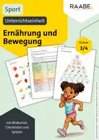 Vorschau - Stundenentwürfe - Ernährung und Bewegung im Sportunterricht | Unterrichtseinheit - Deckblatt