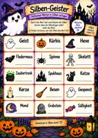 Vorschau - Arbeitsblätter - Halloween-Bundle – Deutsch & Mathe | 2. & 3. Klasse 👻 - Seite 1