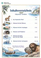 Vorschau - Unterrichtsreihen - Odyssee Teil 1- Odysseus Abenteuer - LESETEIL - Seite 1
