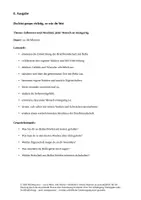 Vorschau - Arbeitsblätter - Lese und Schreibanlass Thema Selbstwert - Deckblatt