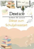 Vorschau - Präsentationen/Tafelbilder - Diktat zum Schuljahresstart - Seite 3
