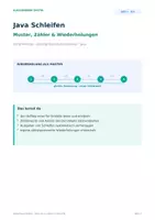 Vorschau - Arbeitsblätter - Java Schleifen – Muster, Zähler & Wiederholungen | Sek I - Seite 1