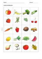 Vorschau - Bildkarten - Lebensmittel-Bildkarten: Ernährung in der Grundschule - Seite 1