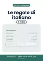 anteprima - Esercizi - 📌 Le regole di italiano: 4 cartelloni da appendere - Pagina di copertina