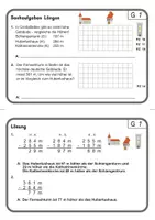 Vorschau - Arbeitsblätter - Sachaufgaben-Kartei, Teil G - Längen 2 - Seite 3