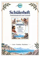 Vorschau - Arbeitsblätter - Odyssee Teil 1- Odysseus Abenteuer SCHÜLERHEFT - Deckblatt