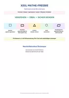 Vorschau - Stundenentwürfe - Kostenloses Mathe Freebie für die Grundschule- Fit in Geometrie - Seite 1