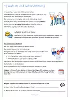Vorschau - Unterrichtsreihen - Wahlen und Mitbestimmung - Einfach Demokratie (Teil 4) – Arbeitsblätter in Leichter Sprache für Förderschule Sekundarstufe (Klasse 7–9) Cover - Seite 3
