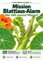 Vorschau - Arbeitsblätter - Blattläuse – Mission Blattlaus-Alarm | Sachunterricht Klasse 4 - Deckblatt
