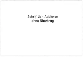 Vorschau - Arbeitsblätter - Abreißzettel - Schriftliche Addition & Subtraktion im Zahlenraum 1000 - ohne Übertrag - Seite 3