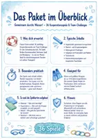 Vorschau - Arbeitsblätter - 36 Kooperationsspiele im Wasser – Team-Challenges & Schwimmspiele für den Sport-/Schwimmunterricht in der Grundschule & Sek I / Gemeinsam durchs Wasser! - Seite 3