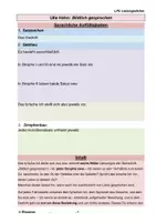 Vorschau - Arbeitsblätter - Ulla Hahn: Bildlich gesprochen - ein Liebesgedicht? - Deckblatt