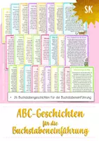 Vorschau - Arbeitsblätter - ABC-Geschichten für die Buchstabeneinführung (Deutsch, Kl. 1) - Deckblatt